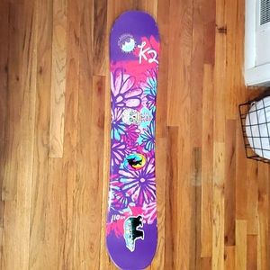 Youth k2 snowboard 110 cm